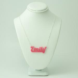Name Necklace - Acrylic Custom Made Necklace