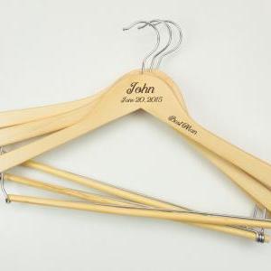 Personalized Engraved Wedding Hanger / Gifts For..