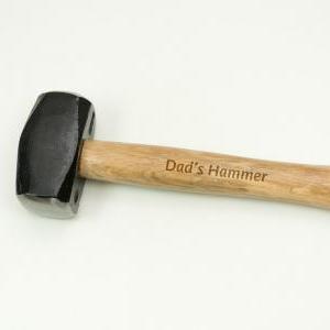 Message Engraved Hammer With Name Personalized..