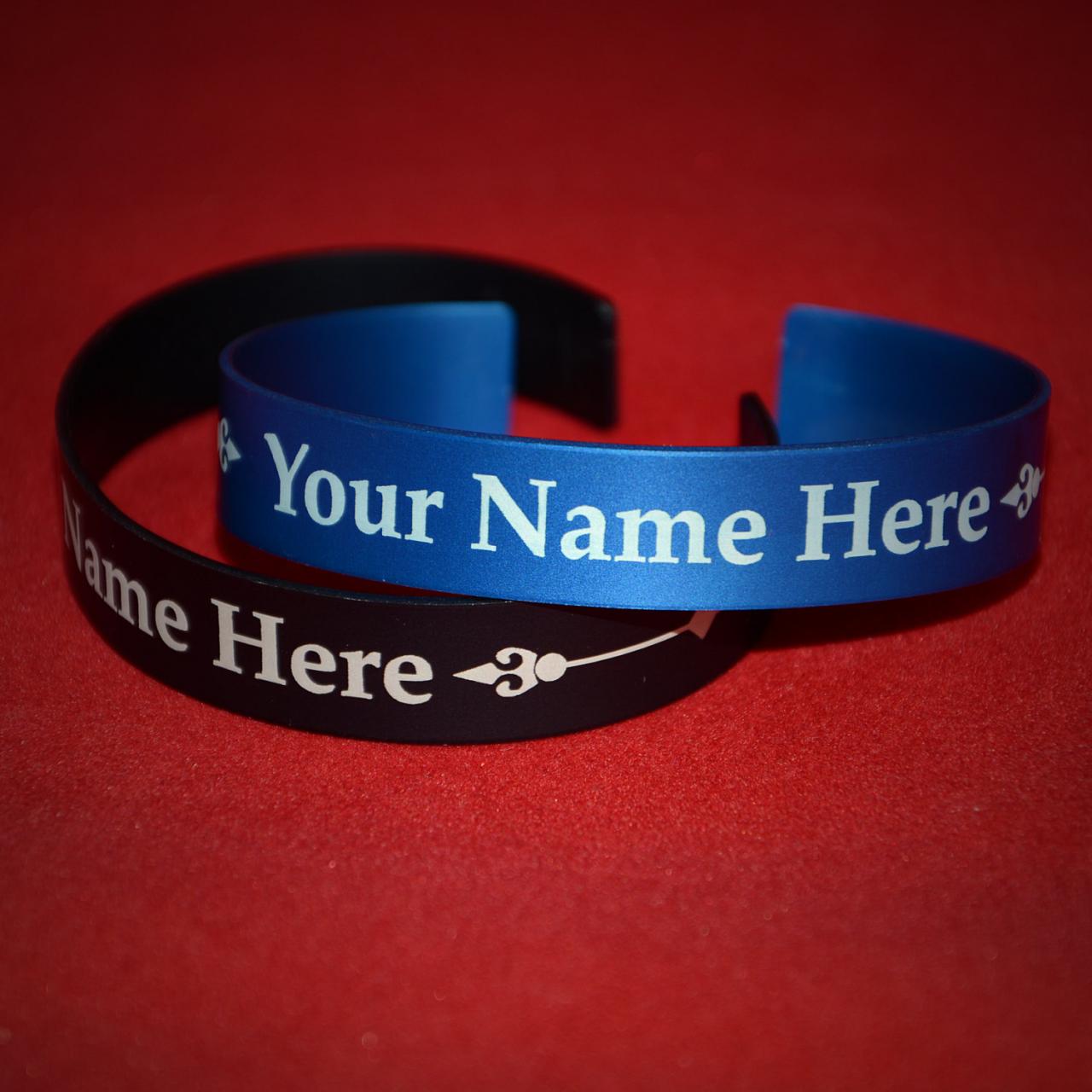Your Name Bracelet - High Quality Anodized Aluminum Bracelet Made Just For You