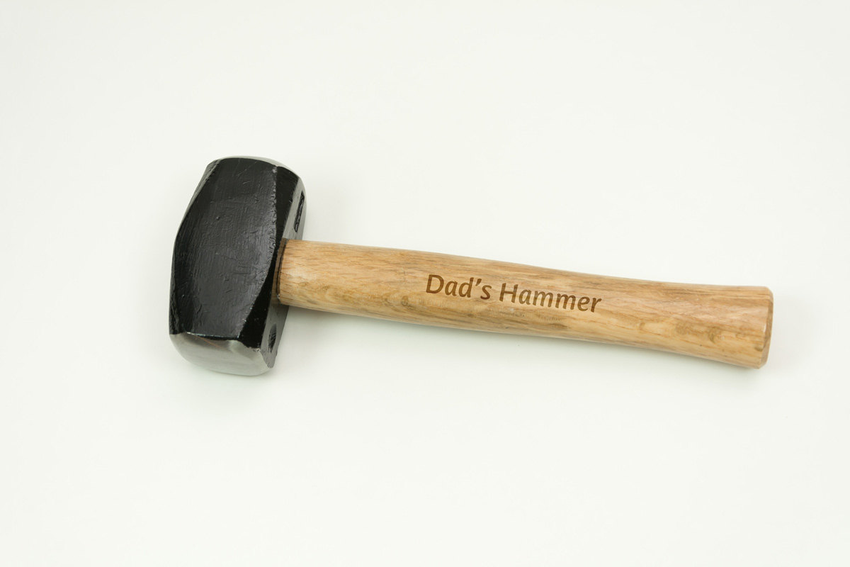 Message Engraved Hammer With Name Personalized Gift